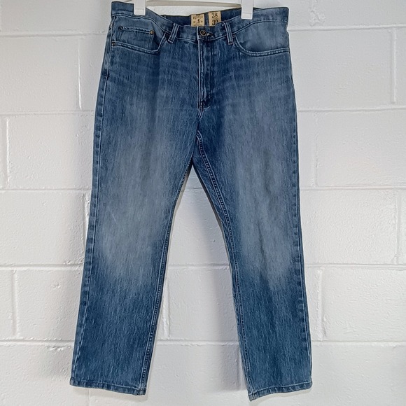 RedHead Other - RedHead Jeans Men Fits 36x28.5 Blue Denim Stretch Mid Rise Straight Leg Workwear